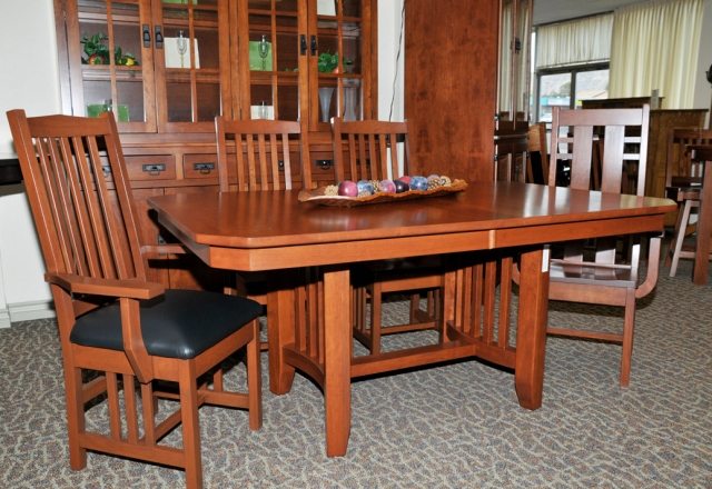 Amish Dining set 160 - The Amish Connection | Solid Wood Furniture