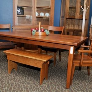 cherry_shaker_dining-table_dining-chairs_bench