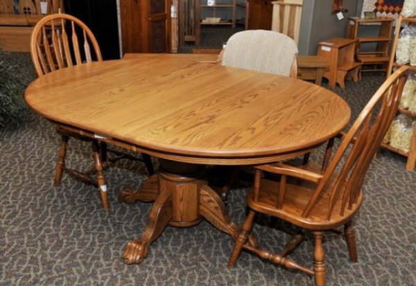 oak dining table