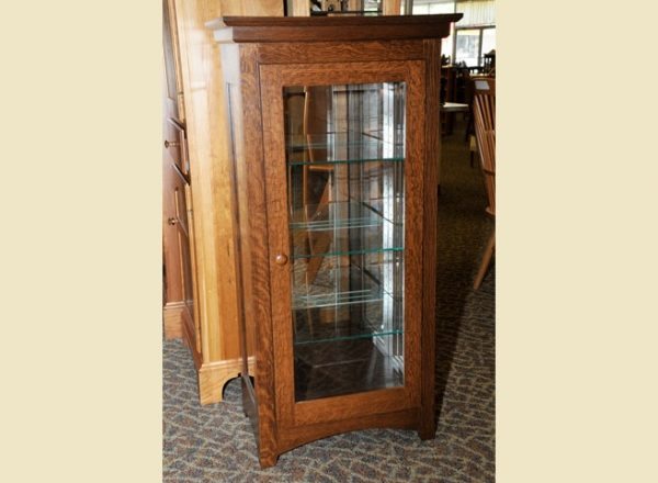 Curio Cabinet 030 The Amish Connection Solid Wood Furniture