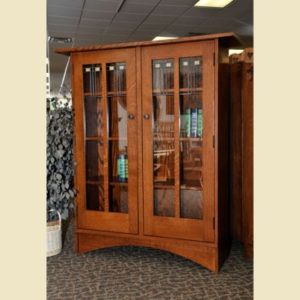 quarter-sawn-oak_arts-and-crafts_bookcase