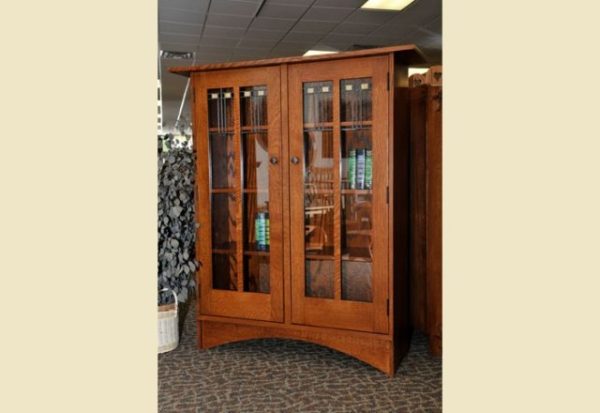 quarter-sawn-oak_arts-and-crafts_bookcase