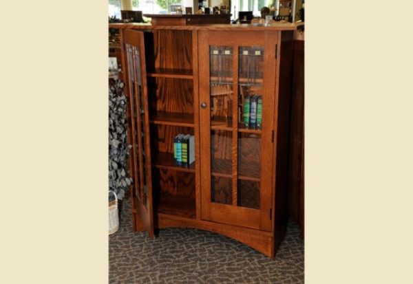 quarter-sawn-oak_arts-and-crafts_bookcase