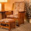 quarter-sawn-oak_mission_chair_footstool_end-table