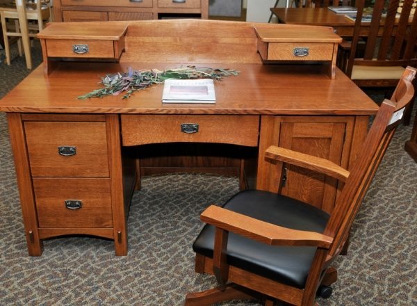 Desk 120 The Amish Connection Solid Wood Furniture Albuquerque