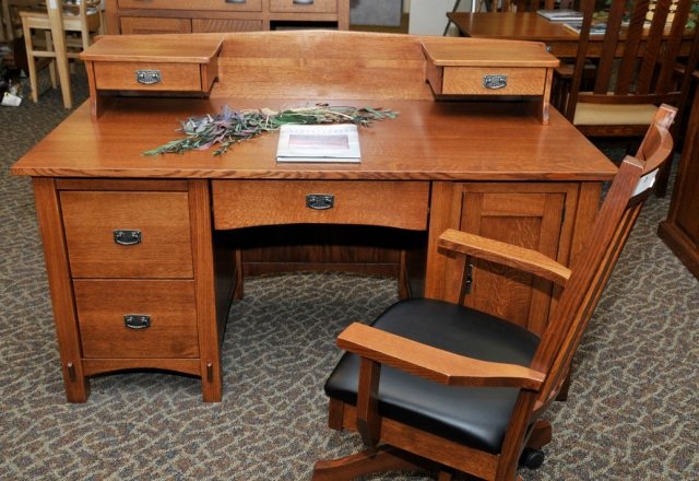 Desk 120 The Amish Connection Solid Wood Furniture Albuquerque