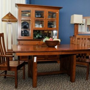 quarter-sawn-oak_mission_dining-table_hutch